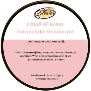 Beesha Natuurlijke Deodorant Chloe of Roses
