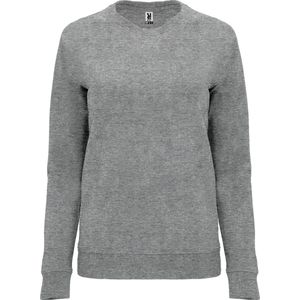 Licht Grijze dames sweater Annapurna 100% katoen merk Roly maat 2XL
