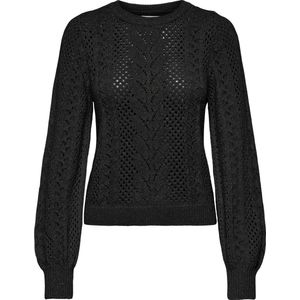 ONLY ONLMARY LIFE LS GLITTER O-NECK KNT Dames Trui - Maat XS