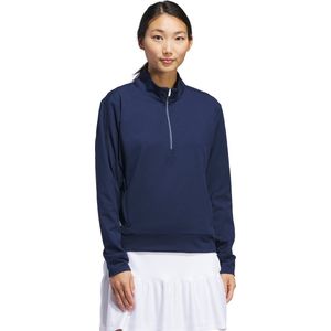 adidas Performance Ultimate365 Layering Sweater met Halflange Rits - Dames - Blauw- L