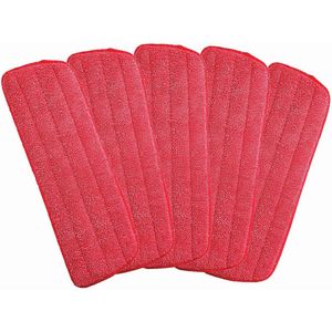 Microfiber Dweil Pads - Wasbare Vloerreinigingspads voor Droge en Natte Dweilen (5 Stuks)