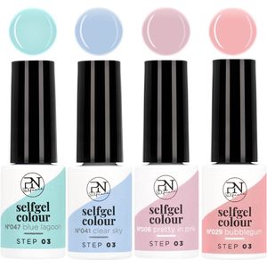 PN Selfcare Delicate Dreamscape - Gellak - Hema vrij - Gel Nagellak - Gellak Starterspakket - 4x6ml