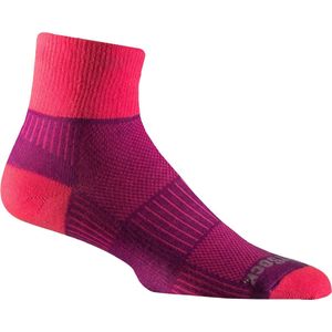 Wrightsock Coolmesh Quarter - Paars/Roze - 41-45