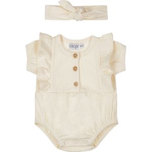 Dirkje Meisjes Boxpak - Off white