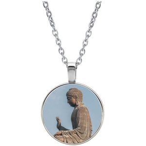Ketting Glas - Buddha