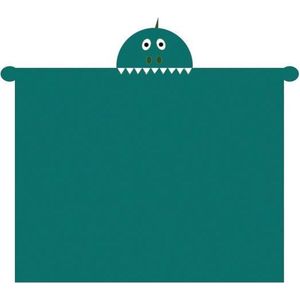 Carbotex Deken Monster 100 X 140 Cm Fleece Groen