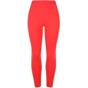 Pure2Improve Sportlegging Dames - Maat M - Rood - Trainingsbroek Dames - Sportbroek