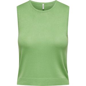 ONLY - ONLVILMA SL SHORT O-NECK KNT - Dames - Tank tops