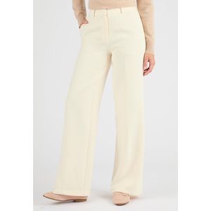 Damart - Wijde bandplooibroek - Dames - Beige - 52