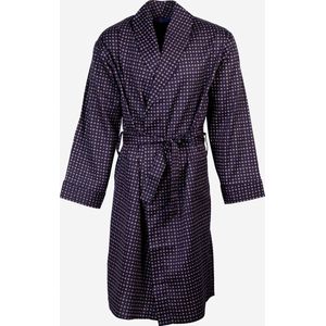 Diamond Katoenen Heren Kamerjas - 100% Poplin Katoen - Blauw Maat S