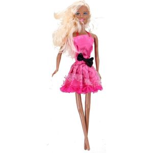 Kids Fun Tienerpop Brigitte Meisjes 30 Cm Blondine Roze