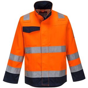 Portwest Modaflame RIS Oranje/Marine Jack MV35 - Oranje/Marine - M