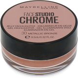 Maybelline - Facestudio Chrome Jelly Highlighter 8.6 ml 30 Metallic Bronze