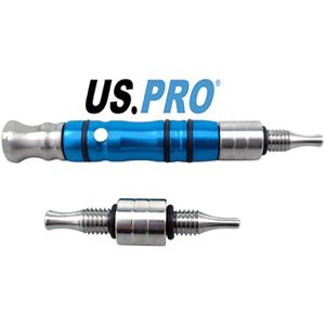 Uitdeuk tool met verwisselbare kop voor het repareren van kleine deukjes zonder lakschade