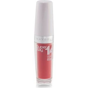 Maybelline Super Stay Lippenstift - 14H One Step - 455 Burst of Coral