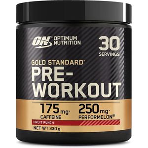 Optimum Nutrition Gold Standard Pre Workout - Green Apple - Pre-Workout - 330 gram (30 doseringen)