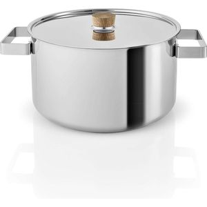 Nordic Kitchen Kookpan - Ø 25.5 cm - 6 liter - Bruin - Eva Solo