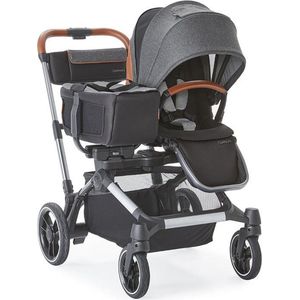 Contours Element - Multifunctionele Kinderwagen - Duowagen - Met 1x Zitje en Shopping Bag