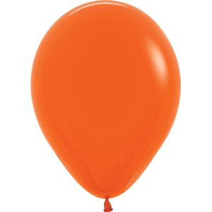 Sempertex ballonnen Fashion Orange | 50 stuks | 12 inch | 30cm