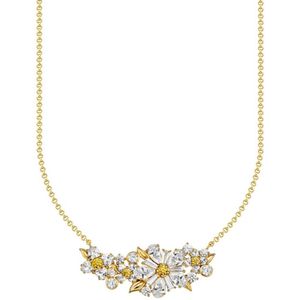 Thomas Sabo - KE2085-414-4-l45v - Halsketting - Geel - Blooming Skies - 45 cm