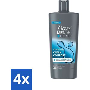Dove Men+Care - Clean Comfort - 3-in-1 Douchegel - 700 ml - Hydraterend