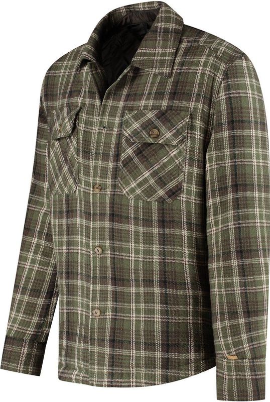 MGO - Duke - Tussenjas - Groen - Gevoerd Overshirt
