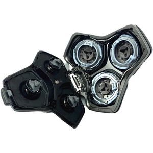 Vervangende scheerkop Van toepassing op Philips 5000-serie scheerapparaten, scheeraccessoire, zwart (1 stuk).