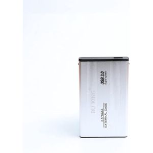 Hard Drive Enclosure - Extern - 120GB - Mobiele Aluminium Behuizing - Zilver