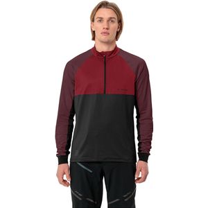 Vaude - Heren Fietsshirt - Langemouwen - Zwart - Gerecycled Polyester