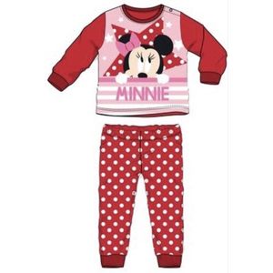 Disney Minnie Mouse Pyjama - rood - Maat 74 (12 maanden)