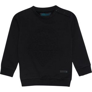 4PRESIDENT Sweater jongens - Black - Maat 74 - Jongens trui