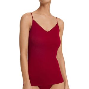 Hanro - Cotton Seamless - Spaghettitop - Zwart