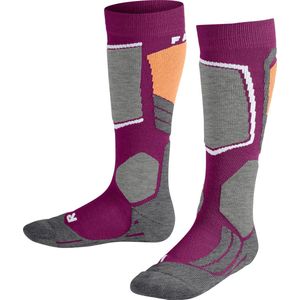 FALKE - SK2 - Skisokken - Purper - Warm Dik Wol - Functioneel Materiaal