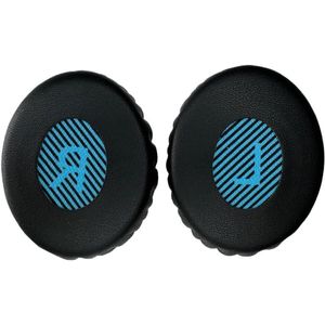 Allecto Plus - Vervangende oorkussens voor on-ear koptelefoon, zacht leer, zwart, comfortabel.