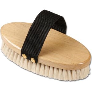 Snoes- en glansborstel - klein - bruin