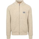 NZA - Vest Wolmix Dominick - Beige - Heren Vest - Regular-fit