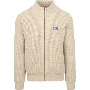 NZA - Vest Wolmix Dominick - Beige - Heren Vest - Regular-fit