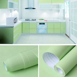 Zelfklevend papier voor meubels, glanzend glitter, 40 x 300 cm, zelfklevend behang, waterdichte vinylstickers voor meubels, keukenmuren, tafels, badkamers, kasten en aanrechtbladen - Groen