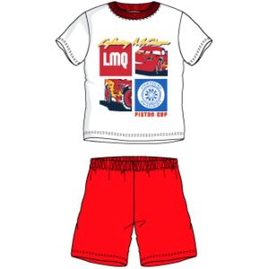 Disney Cars Pyjama Rood/wit Katoen Maat 116