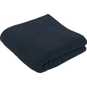 Tiseco Home Studio - Douchelaken DELUX - 100% katoen - 550 g/m² - 100% katoen - superzacht en zeer absorberend - 100x150 cm - Donkerblauw