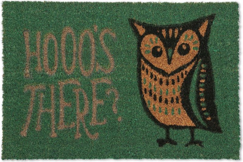 Deurmat - Kokos - Groen - Antislip - 40 x 60 cm