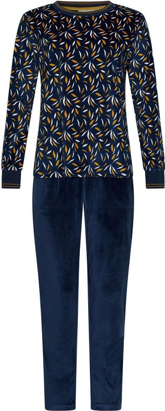 Pastunette - Moonlite - Pyjama - Donkerblauw - Velours Fleece