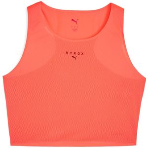 Puma - X Hyrox Ultraspun Crop - Mouwloos T-shirt - Oranje