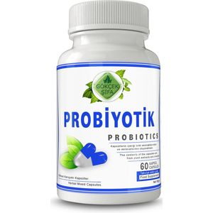 Probiotica Extract Capsule - 60 Capsules - Voor Spijsverteringsstoornissen - 1 CAPSULE 1000 MG EXTRACT - Bestand Tegen Maagzuur en Galzouten - 60.000 mg Kruidenextract - Geen Toevoegingen - Beste Kwaliteit