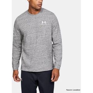 Sportstyle terry logo crew grey Size : XL