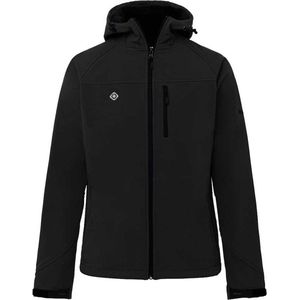 Izas - Haiti M - Softshelljack - Zwart - Winddicht en Waterafstotend