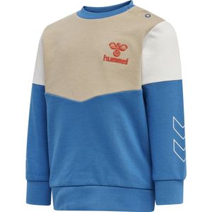 Hummel - hmlFINN - Sweatshirt - Biologisch Katoen - Kleurblokken