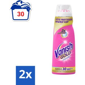 Vanish Gold - Vlekkenverwijderaar Gel - Voorbehandeling - Gekleurde Was - 200 ml - Voordeelverpakking - 2 stuks