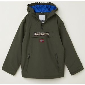 Napapijri Rainforest gewatteerde anorak met capuchon - Groen - Maat 176