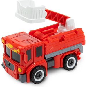 Transform Robot brandweerauto. Transforming fire truck.